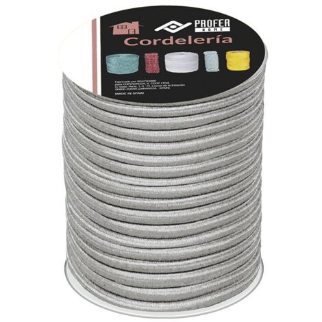 CORDA ELASTICA PES 8MM BIANCA