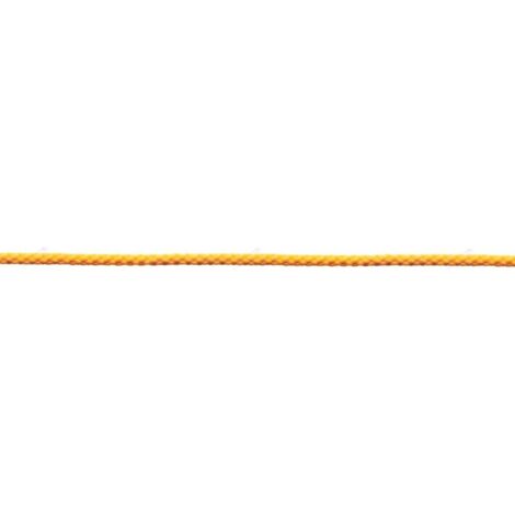 Corda in poliestere gialla 4 mm rotolo metri 10 - masidef