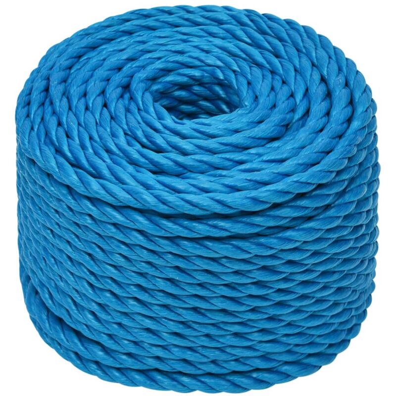 Vidaxl - Corda da Lavoro Blu 14 mm 25 m in
