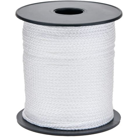 Corda intrecciata in polipropilene, diametro 2,5 mm, lunghezza 100 m, G425