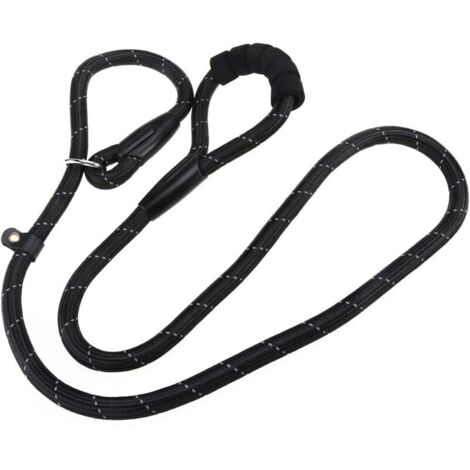 Corda per addestramento cani KZQ, collare per addestramento cani, guinzaglio antiscivolo per cani, guinzaglio riflettente e resistente, adatto per corsa, passeggiate ed escursionismo.