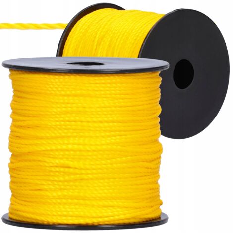 Corda per muratura 100m x 2mm Giallo