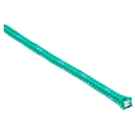 CORDA TRECCIA BICOLORE BLU/GIALLO 5MM