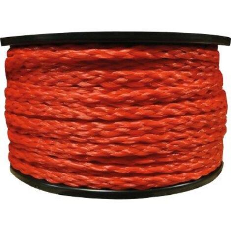 Corda treccia galleggiante monofilo polipropilene d.mm  8 l.mt 70