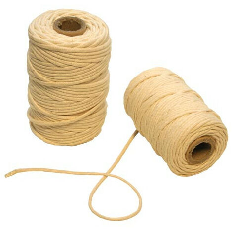 CORDAGE EN COTON - Ø 2 mm - LONGUEUR 100 m