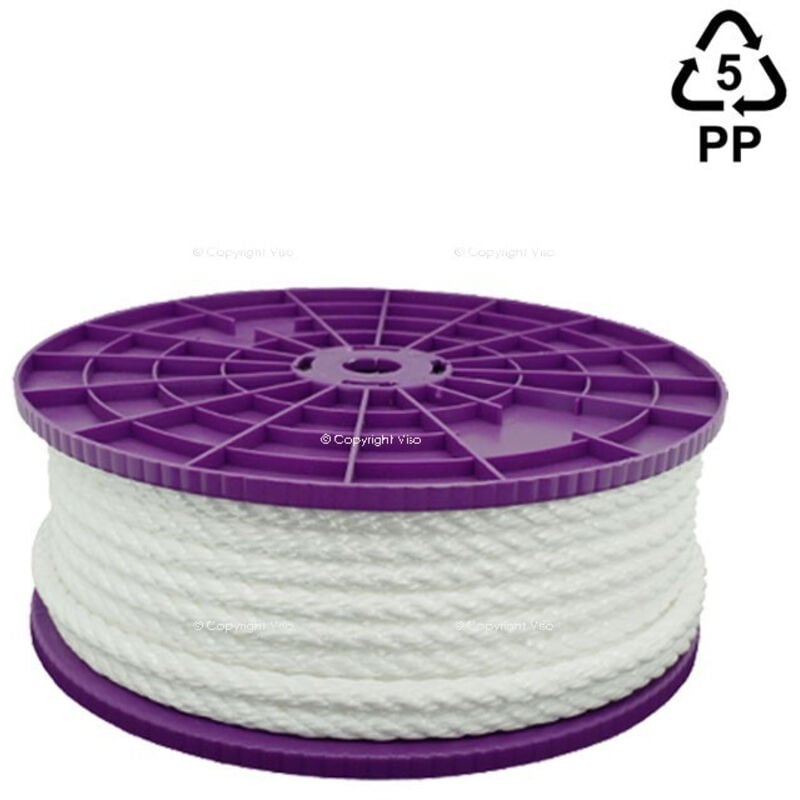 Viso - Polypropylen-Seil weiß - Ø10 mm - verkauft als Meterware - CBL105