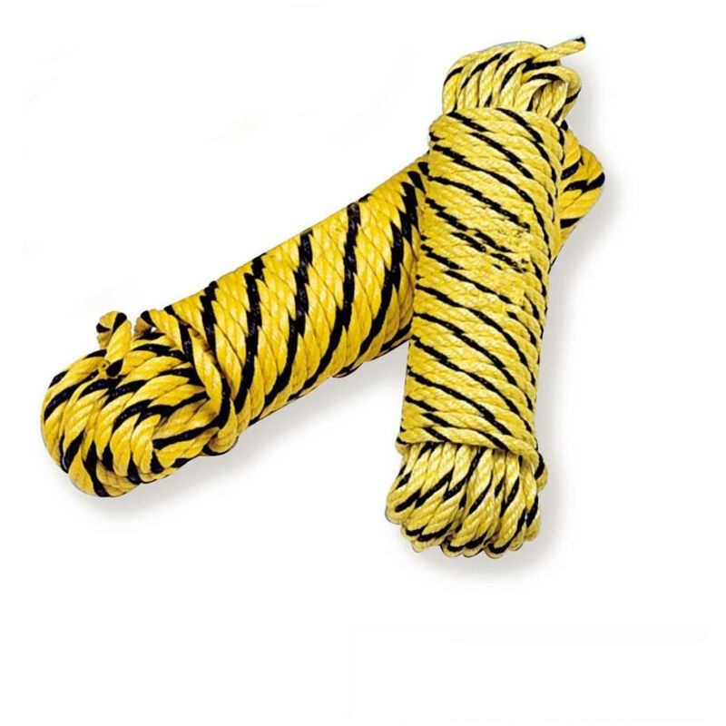 Mondelin - Cordage polypropylène résistance 1560kg jaune/noir