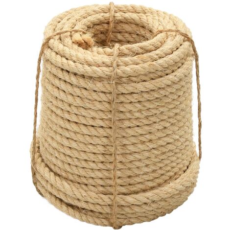 Corde 100 % en sisal 20 mm 100 m vidaXL