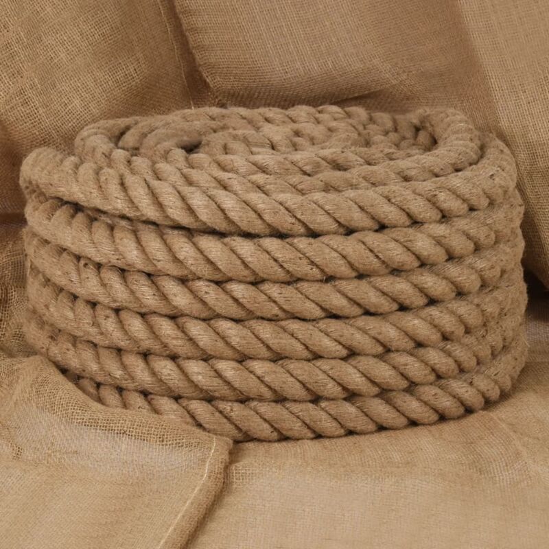 Vidaxl - Corde de jute 5 m de long 36 mm d'épaisseur