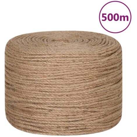 Corde 100 % jute 6 mm 500 m CFW21521