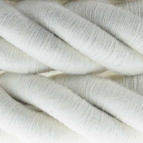 Corde 3XL, câble électrique 3x0,75. Revêtement en coton brut. Diamètre 30mm.