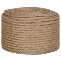 vidaXL Corda Nautica in Juta 100/% 30 mm Cima Intrecciata Fune Navale Cordame