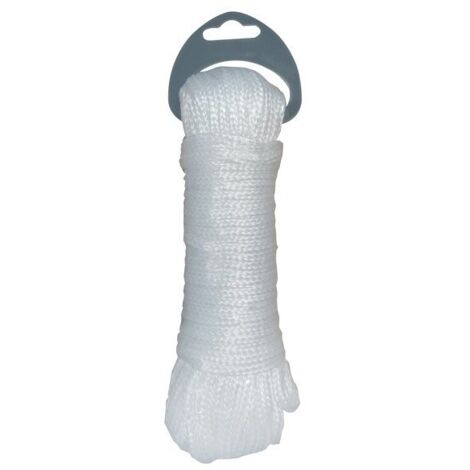 Corde à Linge 25M Blanc MSV