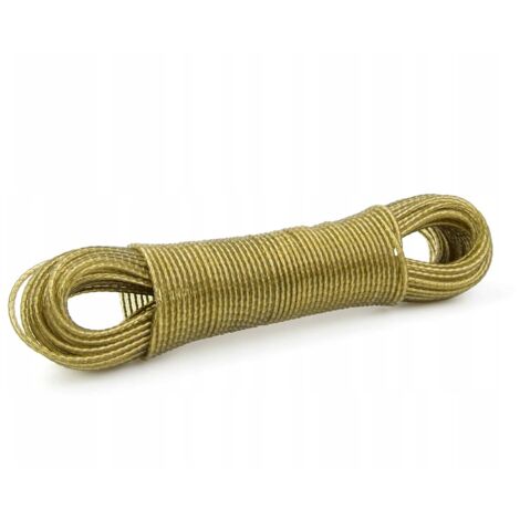 Corde à linge en acier 3 mm x 30 m