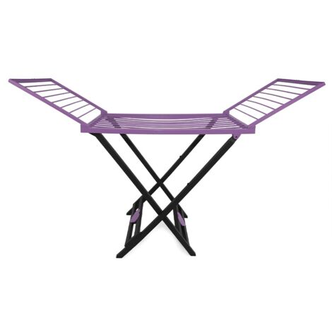 Corde à linge Love anthracite - violet