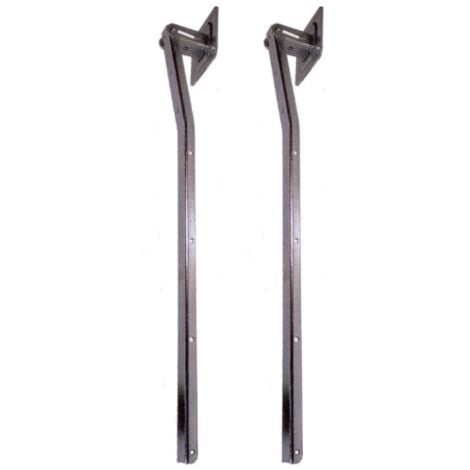 corde A  linge pliante murale 60 cm plaque d&39acier 90x90 mm mur