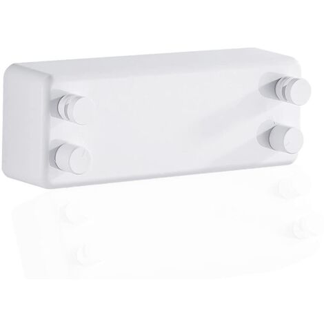 Corde à Linge rétractable et Invisible pour intérieur, intérieur, hôtel, Balcon, Salle de Bain, 4,2 m