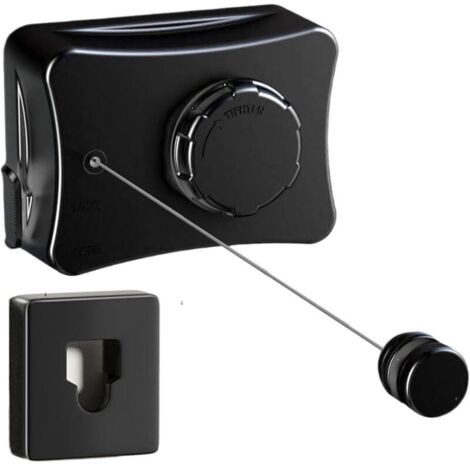 Corde à linge rétractable pour intérieur, 5,1 m, système mural robuste et réglable, idéal pour appartements, salles de bain et buanderies – facile à installer et discret
