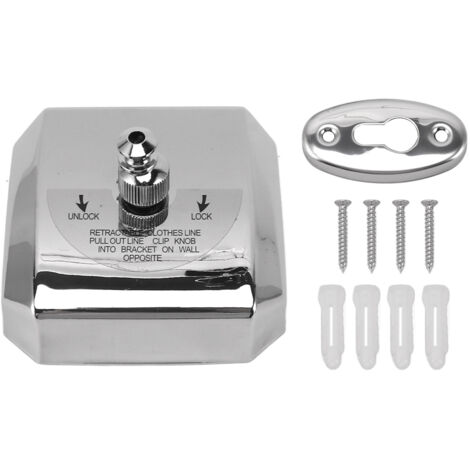 Corde à linge rétractable professionnelle pour intérieur et extérieur, grande capacité de charge, séchoir rectangulaire robuste.