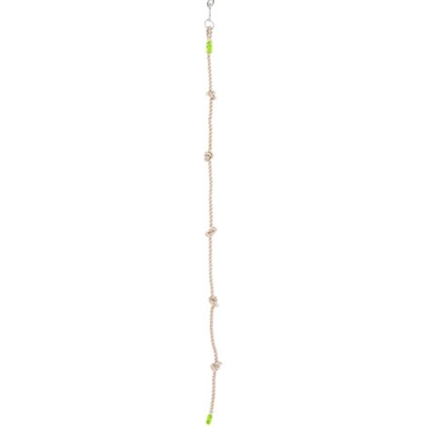 Corde à nœuds pour portique