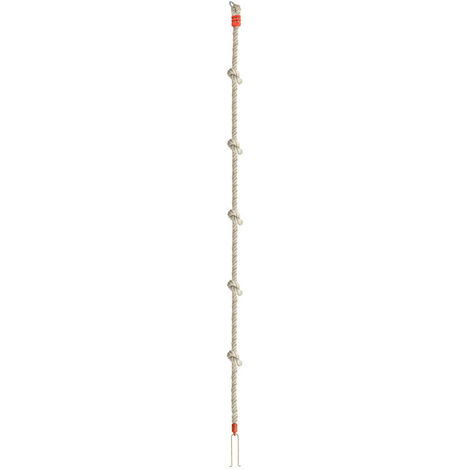 Corde à nœuds pour portique balançoire