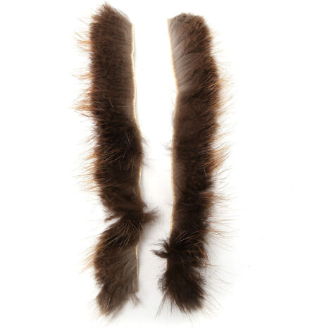 Corde d'arc pour chasse avec silencieux en tissu et fausse fourrure, réducteur de vibrations