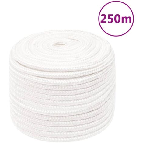 Corde de bateau  Cordage Blanc complet 12 mm 250 m Polypropylène 75887