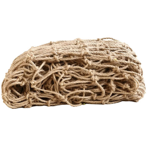 Corde de chanvre rtro en maille pour 1m x 5m