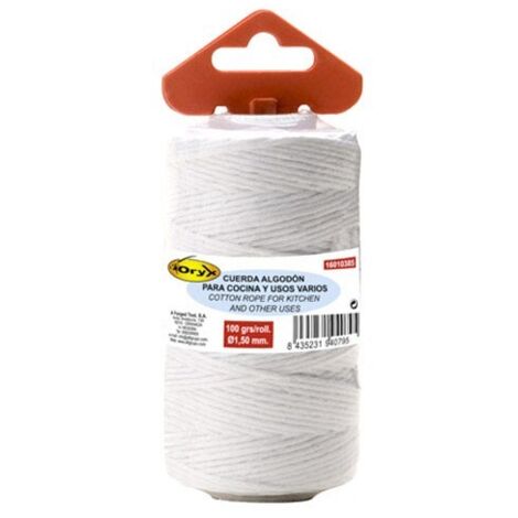 Corde de coton boucher 100 gr. Rouleau Ø1,50 mm.