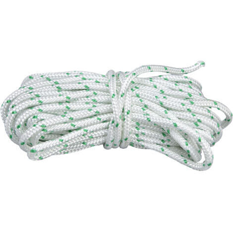 Corde de Démarrage 4,5mm x 10m pour Tronçonneuses, Tondeuses et Taille-Haies - Compatible avec Stihl, Husqvarna, Craftsman, Poulan -