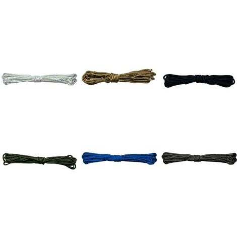 Corde de fixation en polyester tressé vert 30m