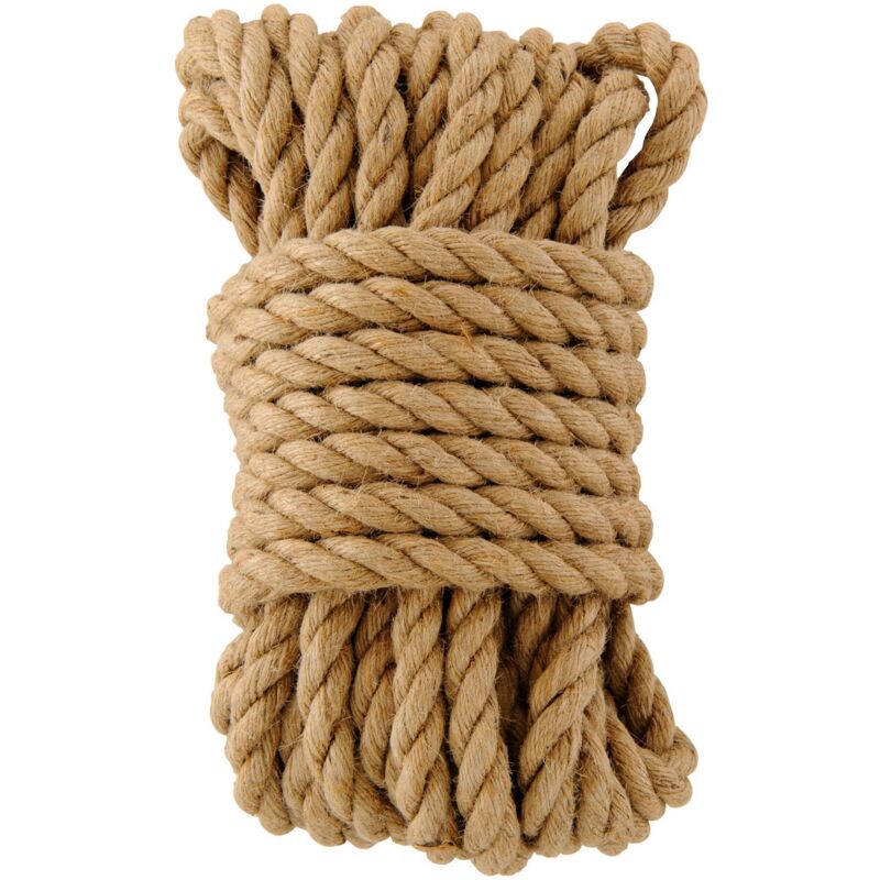 Corde de jute torsadée standers Dia.14 mm x L.10 m
