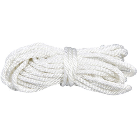 Corde de lanceur à rappel automatique de 10 m (32,8 pi) en nylon pour tronçonneuses, tondeuses à gazon, débroussailleuses et pièces de moteur (4,5 mm).