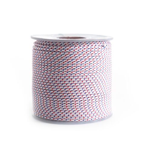 Corde de lanceur nylon. Ø 4,5 mm x 100 m. Cordon 16 fuseaux