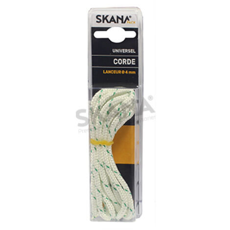 Corde De Lanceur Prédécoupée ø: 4 Mm Pour Les Tondeuses à Gazon Et Autres. Longueur 2,20 M.
