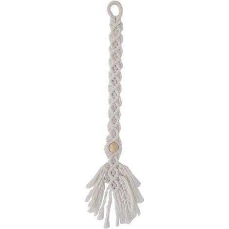 Corde de maintien pour rideau en coton tricoté, style bohème nordique, décoration murale