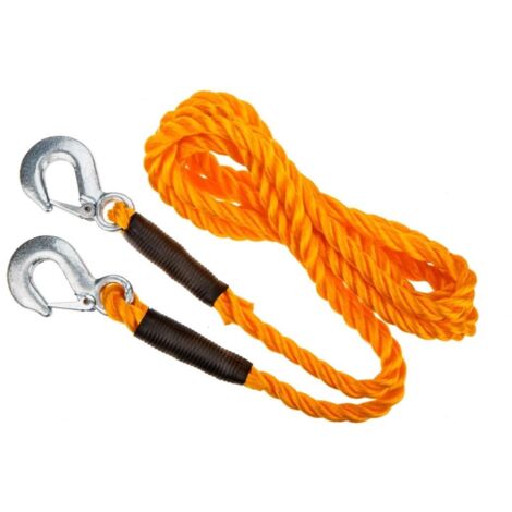 Corde de remorquage tressée, 2 000 kg, 14 mm