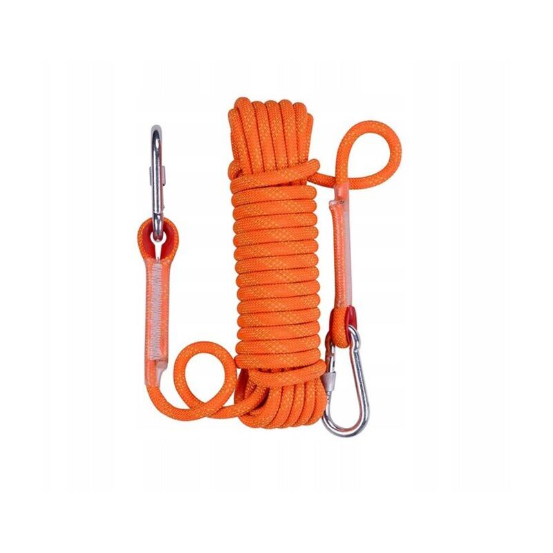 corde de sécurité corde corde corde corde grimpe grimper corde grève résilient corde résilient corde d'escalade corde 14mm orange jaune (30 mètres +