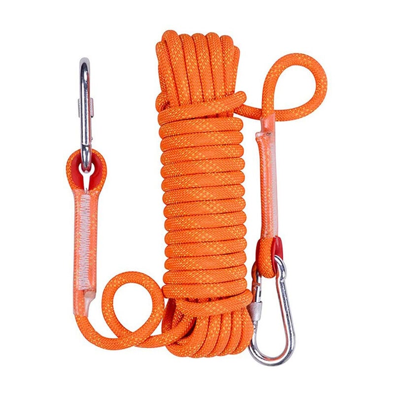 Ensoleille - Corde de sécurité Corde en nylon Corde d'escalade en plein air Corde d'escalade Corde d'escalade Corde de sauvetage Corde de descente