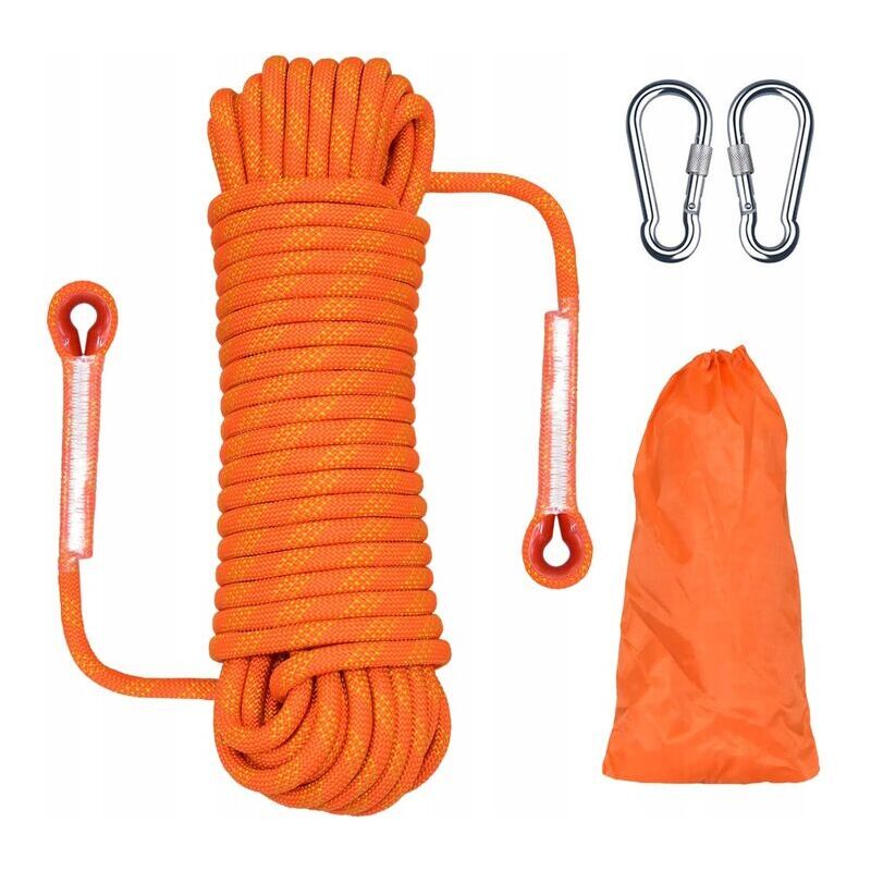 Corde de sécurité, corde en nylon, corde d'escalade extérieure, corde d'escalade, corde d'escalade, corde de sauvetage, corde de descente, corde