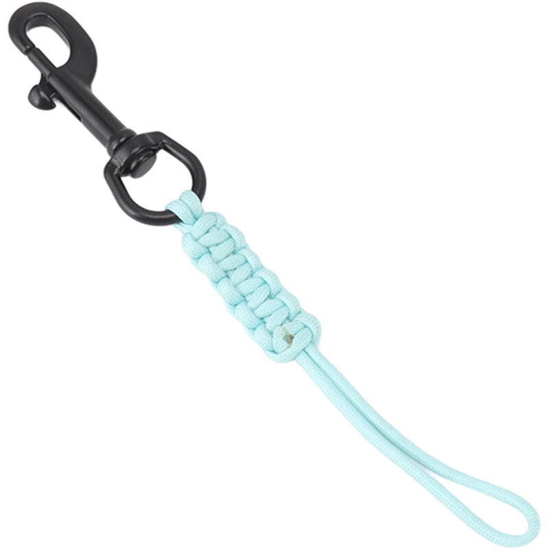 Corde de sécurité de plongée tissée à la main, sangle anti-perte, corde de sécurité sous-marine phosphorescente, adaptée aux gilets stabilisateurs de