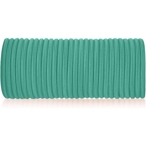 Corde de sécurité élastique verte de 4 mm x 30 m, sangle élastique, filet de chargement, articles fixes