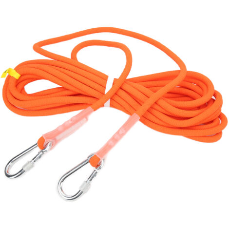 Corde de sécurité extérieure Camnal 12mm pour alpinisme, survie, échappement incendie et sauvetage, longueur 10m
