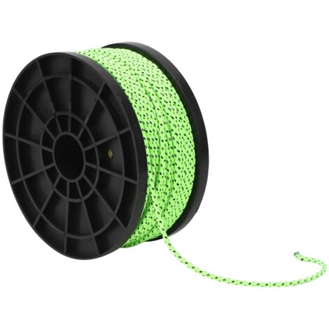 Corde de sécurité réfléchissante 2,5mm haute densité pour tente anti-vent et camping polyvalente