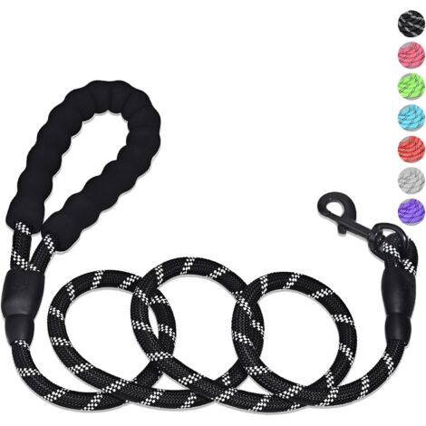 Corde de traction pour chien Rope (Noir)