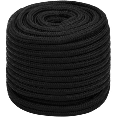 Corde de travail Noir 18 mm 100 m Polyester CFW30964