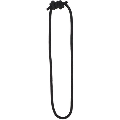 Corde d'escalade 1,2m de long, diamètre 6mm, résistance 12KN pour activités extérieures, couleur noire
