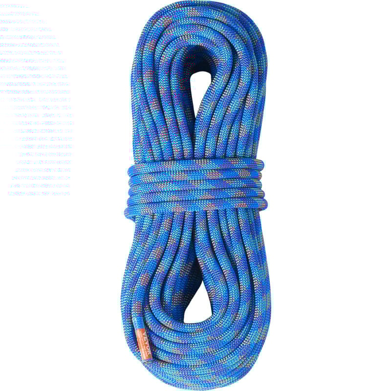 Vevor - Corde dynamique 10,2 mm, 40 m pour escalade en exterieur, tension 25 kN, fibre flexible avec crochets en acier pour evasion, descente en