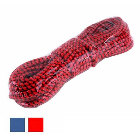 Corde élastique mm 8 m 20 Rouge Haute 09456