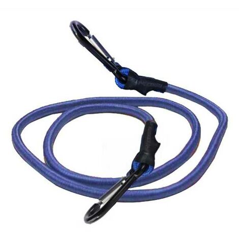 Corde élastique mousqueton 10 mm, 150 cm, haute 08814